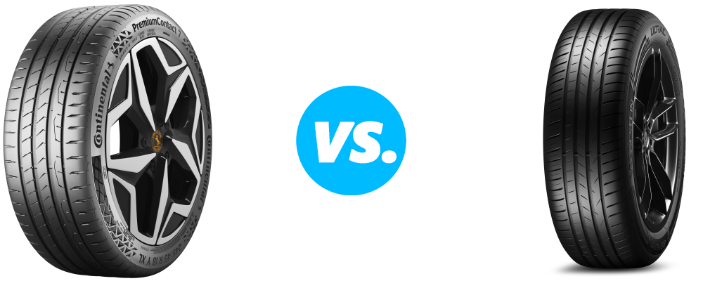 Continental PremiumContact 7 vs Vredestein Ultrac